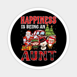 Happiness Is Being A Aunt Christmas Magnet